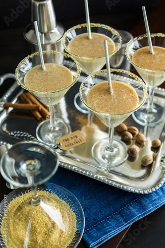 Egg nog coccktail photo