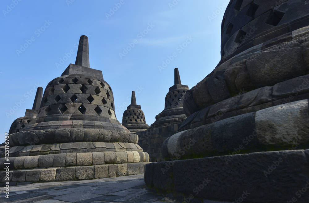 Borobudur, Yogyakarta, Java, Indonesia