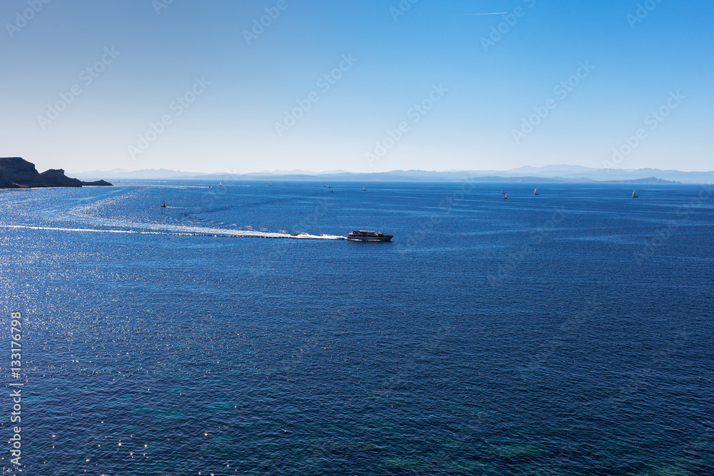  Bonifacio strait between Corsica, France and Sardinia , Italy ;