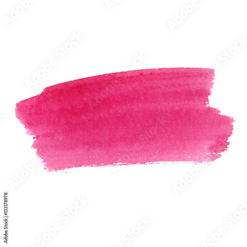 Abstract watercolor brush strokes painted background.
