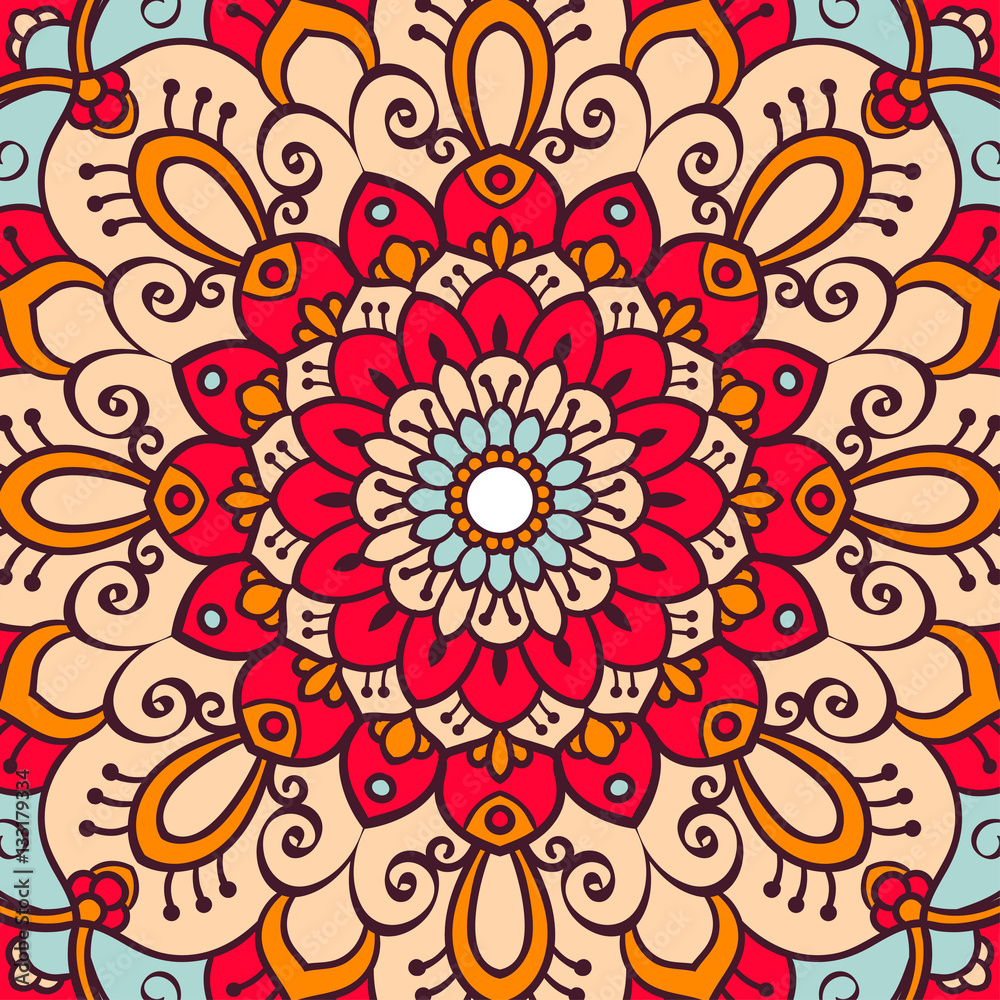 Mandala. Ethnic decorative element. Mandala. Ethnic decorative element.
