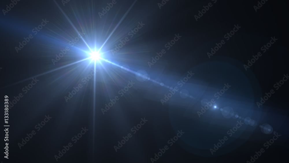 abstract lens flare