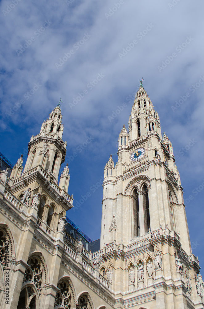 Vienna city hall square, Frederick Schmidt