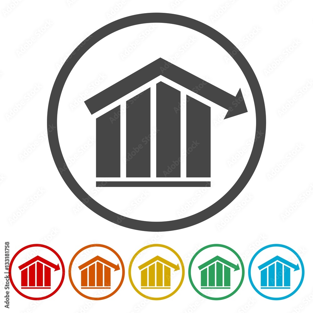 Graph Icon, Chart icon, chart vector icon Graph Icon, Chart icon, chart vector icon
