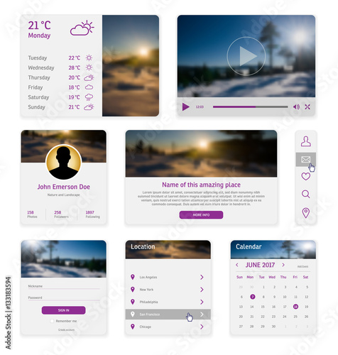 Graphic user interface concept