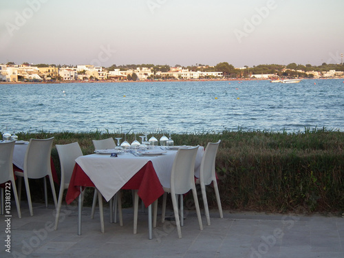 restaurant on the seafront © Donato