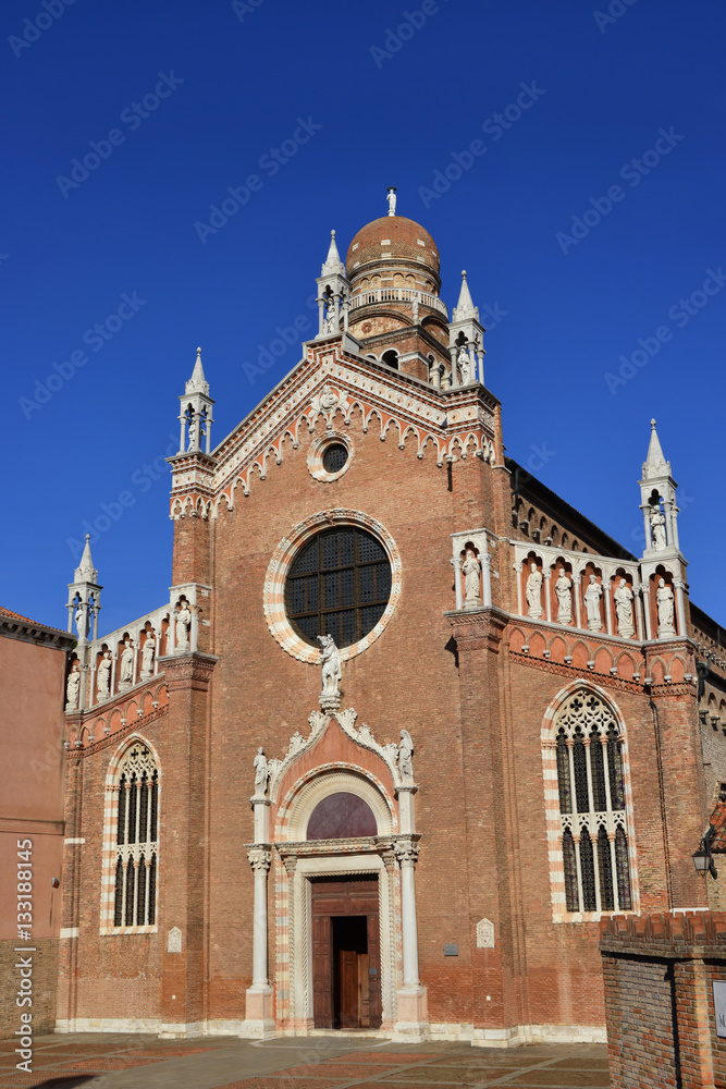 Santa Maria dell'Orto beautiful gothic church in Venice