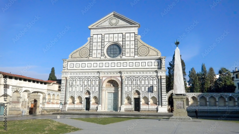 Firenze (Florence), Santa Maria Novella church, Tuscany, Italy