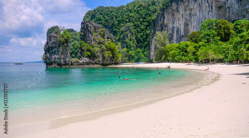 Hong Beach in Hong Island, Koh Hong, Krabi Province, Andaman sea, Thailand, Asia