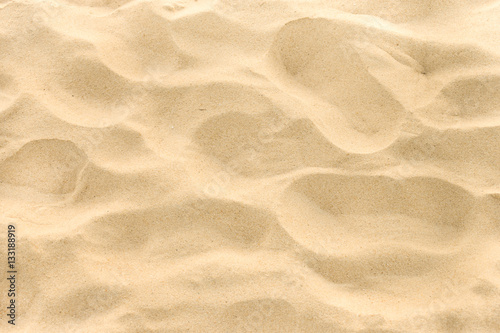 Sand on the beach as background