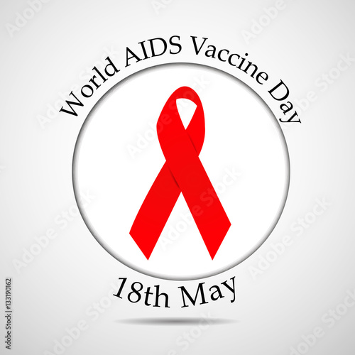 World AIDS Vaccine day background