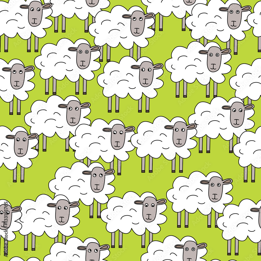 Fototapeta premium Seamless pattern
