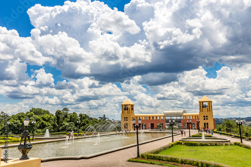 Fototapeta Naklejka Na Ścianę i Meble -  View of Tangua Park. CURITIBA, PARANA/BRAZIL