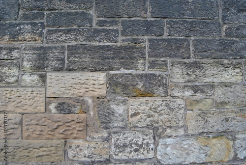 ceglana ściana
