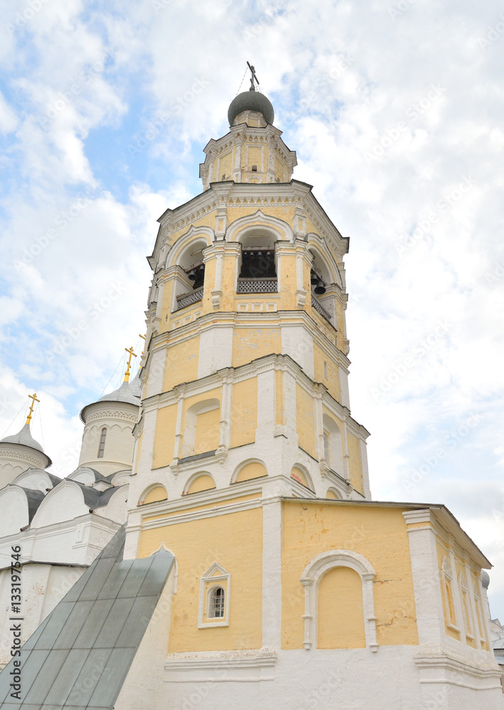 The new bell tower with the church Alexy.