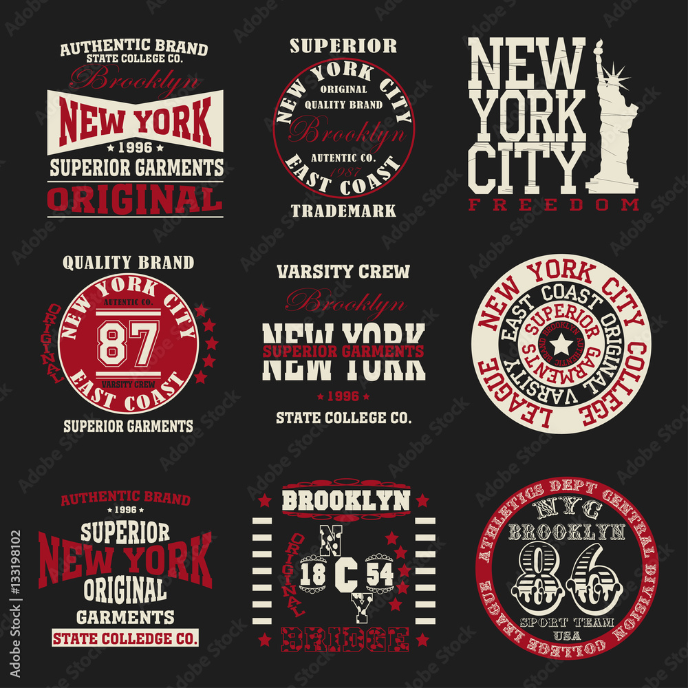 New york typography
