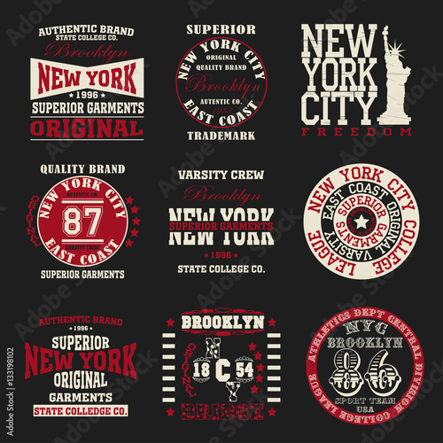 New york typography