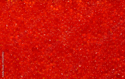 The red jelly. Texture.