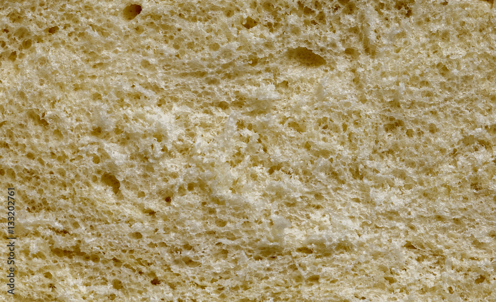 Wheat bread. Texture