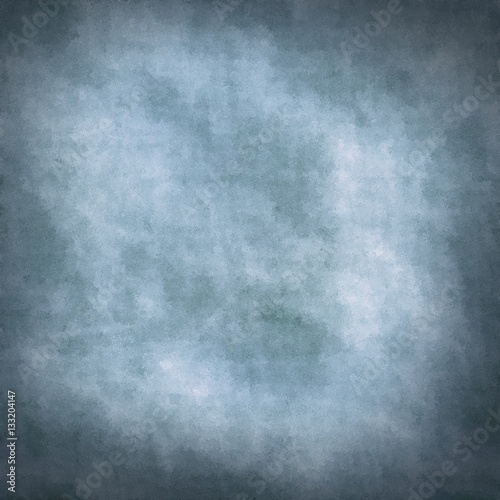 Square light blue textured grungy background surface