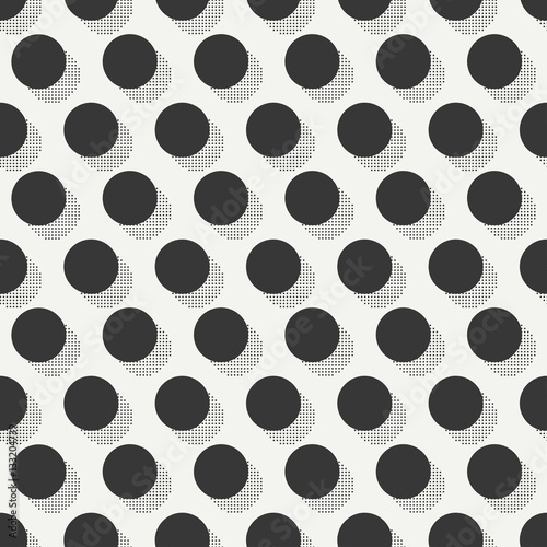Retro memphis geometric line shapes seamless patterns. Hipster fashion 80-90s. Abstract jumble textures. Black and white. Circle, round, dot. Memphis style for printing, website, design, poster.