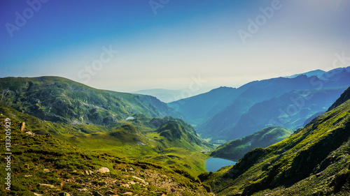 Beautiful Mountain Panorama View, Rila Mountain, Bulgaria