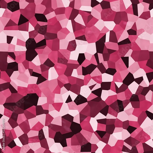 Burgundy red abstract mixed polygonal seamless texture