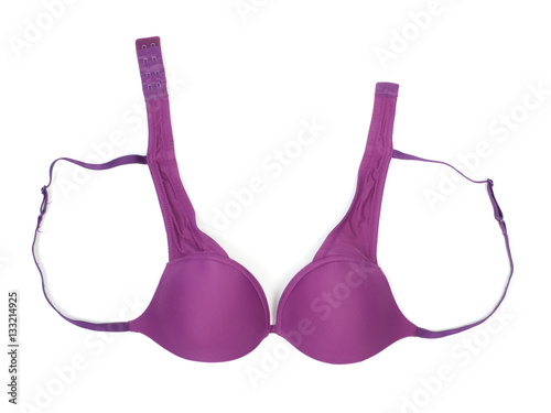Female brassiere isolated