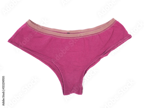 Female underpants isolated