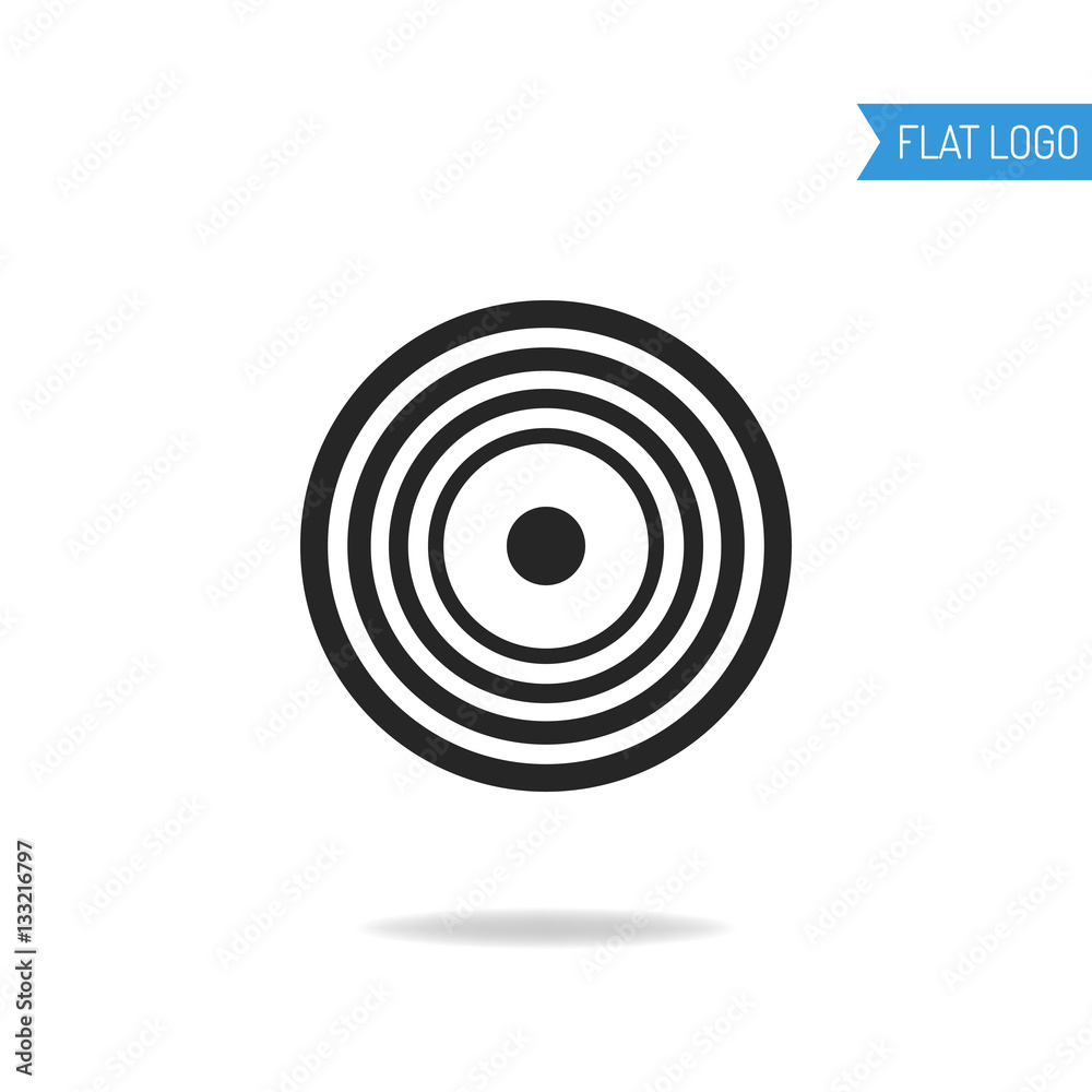 Business, technical and engineering logo for company. Circle logotype. Vector Business, technical and engineering logo for company. Circle logotype. Vector