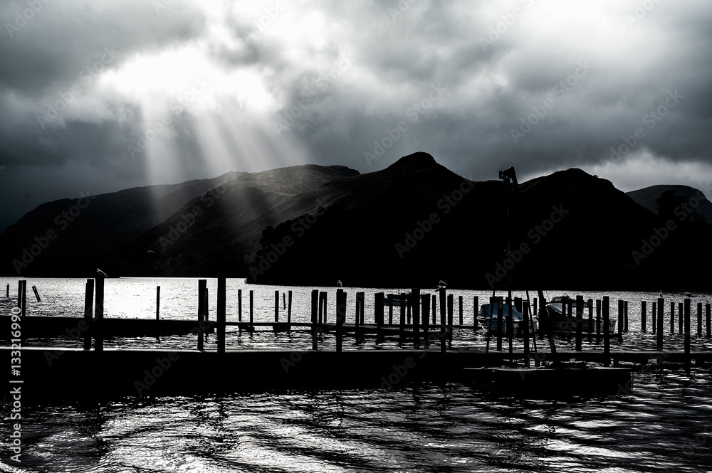 Derwent Water from the Pier in Keswick