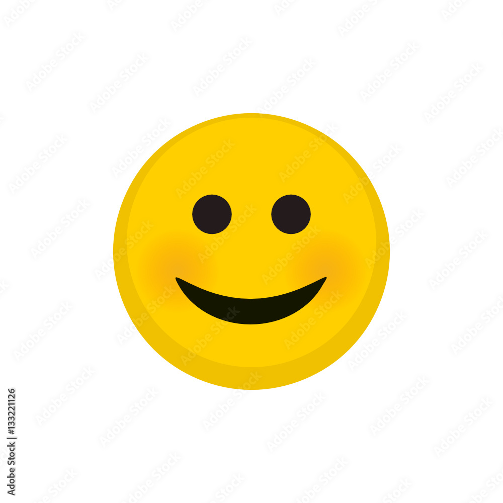 Smiley Lachen Stock Vector | Adobe Stock