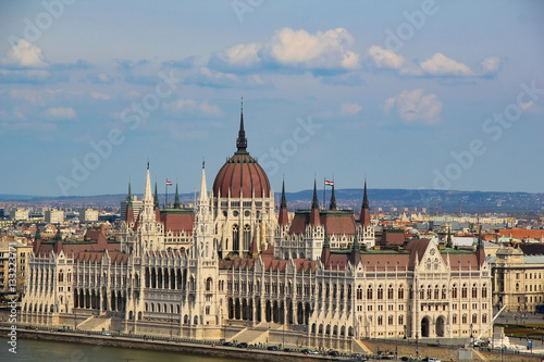 View on the Hungarian Parlament