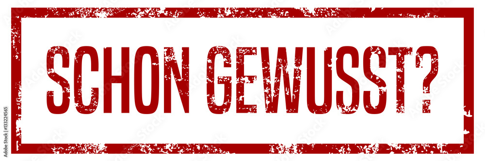 Banner Schon gewusst Adobe Stock