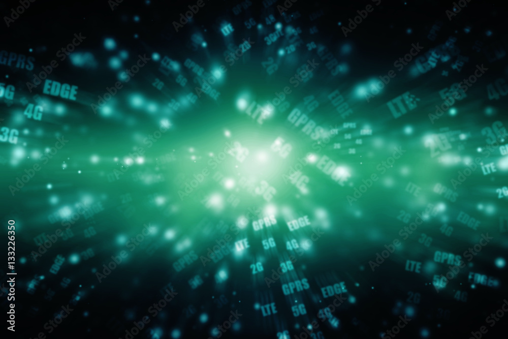 Fototapeta premium Digital Abstract technology background