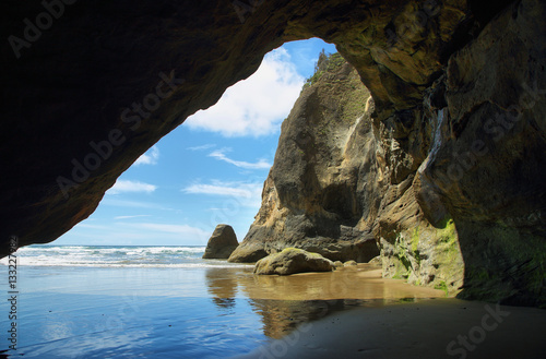 Hug point in Oregon