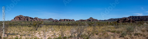 Panorama view in Purnululu NP