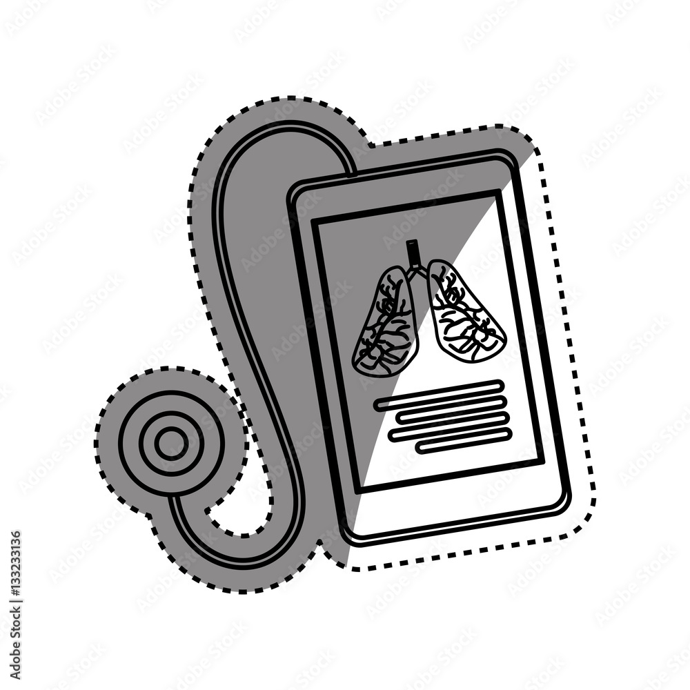 Medicine and technology icon vector illustration graphic design Medicine and technology icon vector illustration graphic design