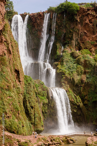 Cascades d Ouzoud  Waterfall at Ouzoud  Morocco