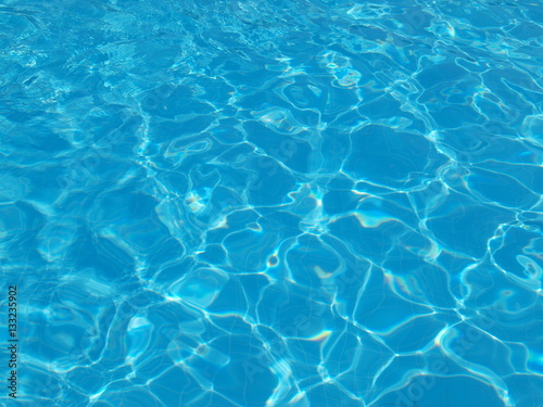 blue water in swimming pool © yuli4kasergeevna