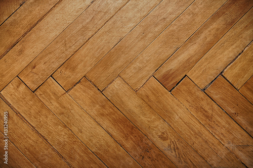 Wallpaper Mural parquet wooden, old, scratched, Torontodigital.ca