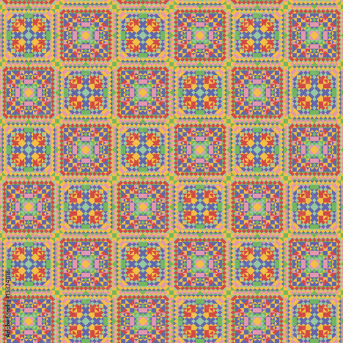 Colorful graphic pattern