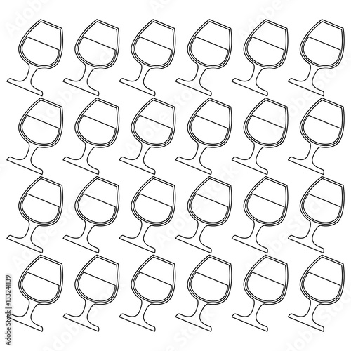 Cup of wine icon vector illustration graphic design