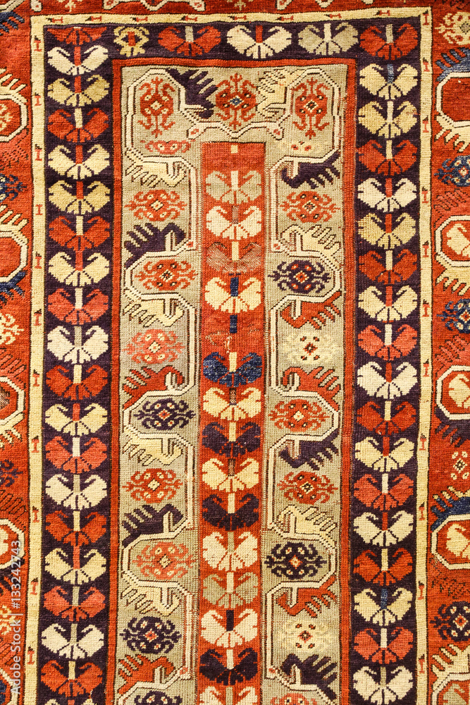 Fototapeta premium Detail of Turkish Carpet