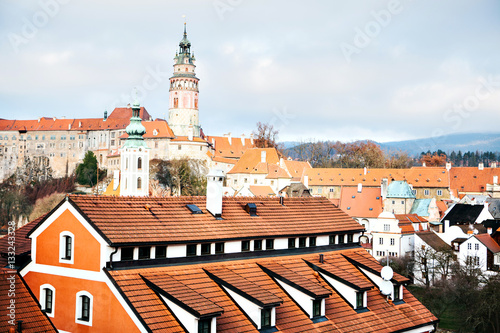 Wallpaper Mural View of Cesky Krumlov, Czech Republic. Europe. Torontodigital.ca