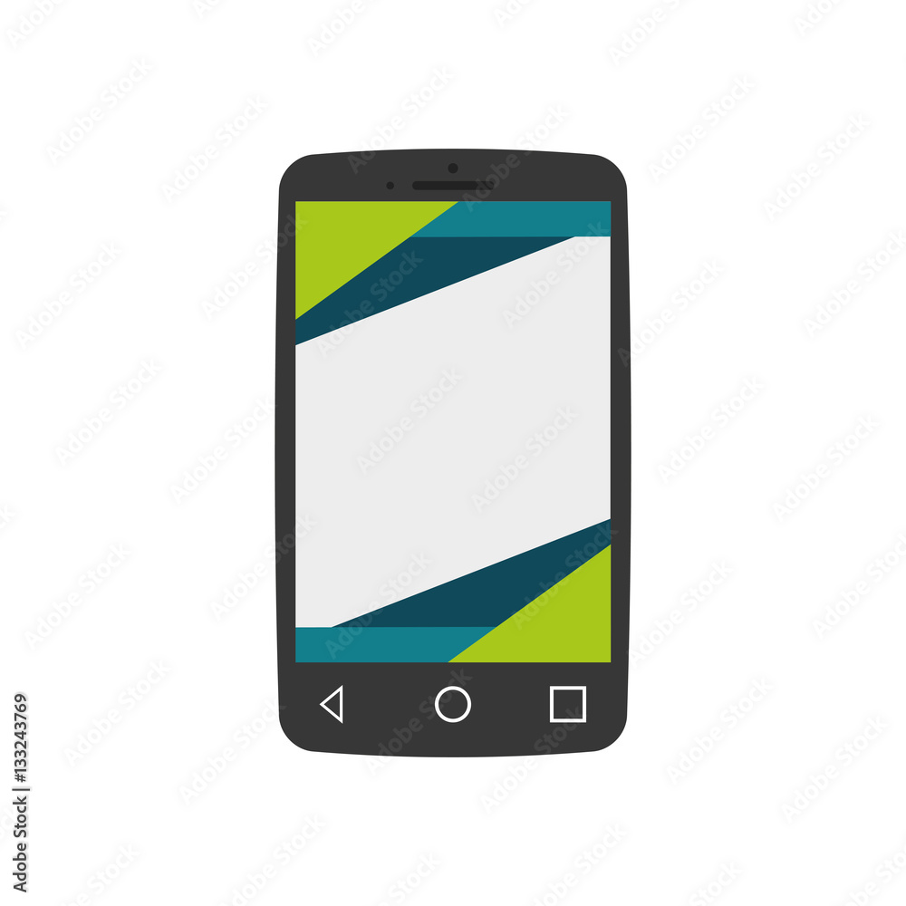 Mobile smartphone technology icon vector illustration graphic design Mobile smartphone technology icon vector illustration graphic design