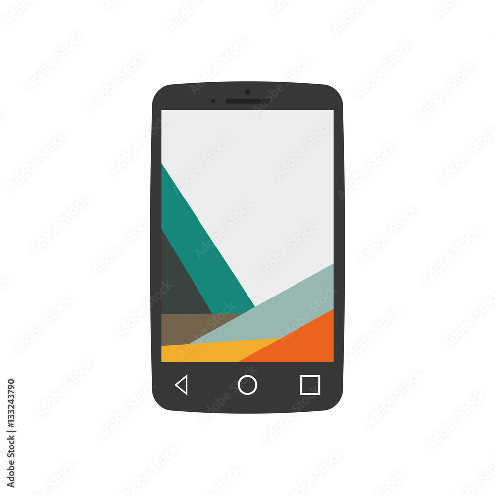 Mobile smartphone technology icon vector illustration graphic design Mobile smartphone technology icon vector illustration graphic design