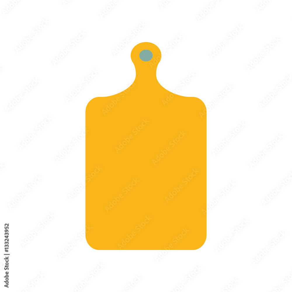 plastic cutting board icon vector illustration graphic design