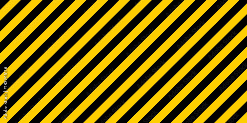 warning striped rectangular background
