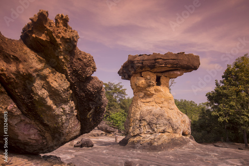 THAILAND ISAN UDON THANI PHU PHRA BAT NARIONAL PARK photo